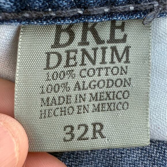 BKE Men’s Sz 32 Derek Jeans Relaxed Straight Leg - Picture 5 of 7